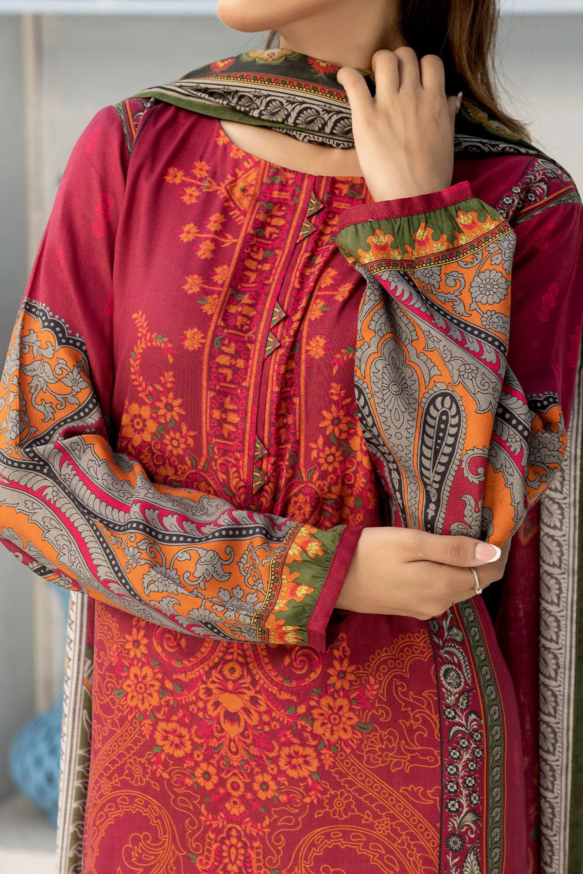 3 PIECE DIGITAL PRINT LINEN  | DPL-172