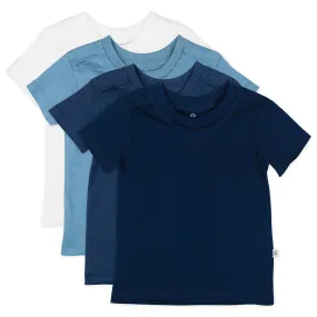 4-Pack Organic Cotton Short Sleeve T-Shirts