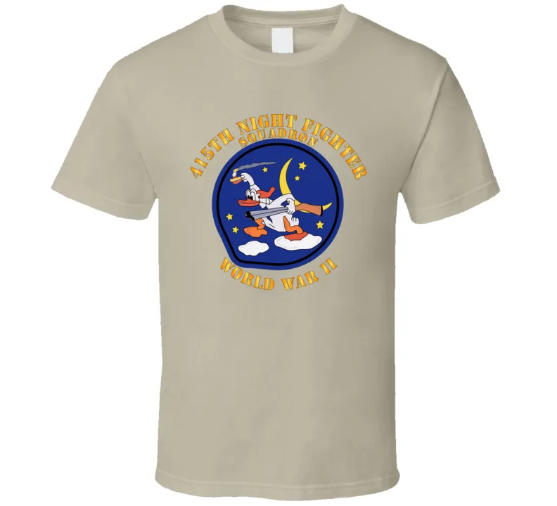 AAC - 415th Night Fighter Squadron - WWII Classic T Shirt