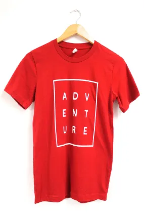 Adventure Red Graphic Unisex Tee