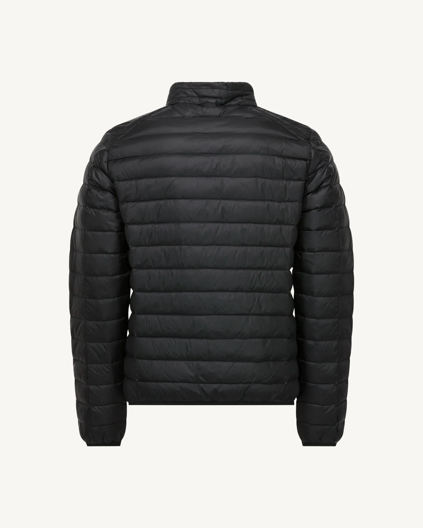 Black Lightweight down jacket Mat