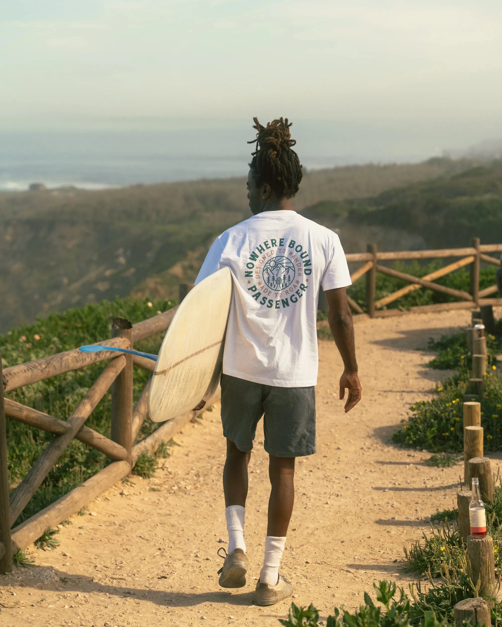 Cabin Recycled Relaxed Fit T-Shirt - White