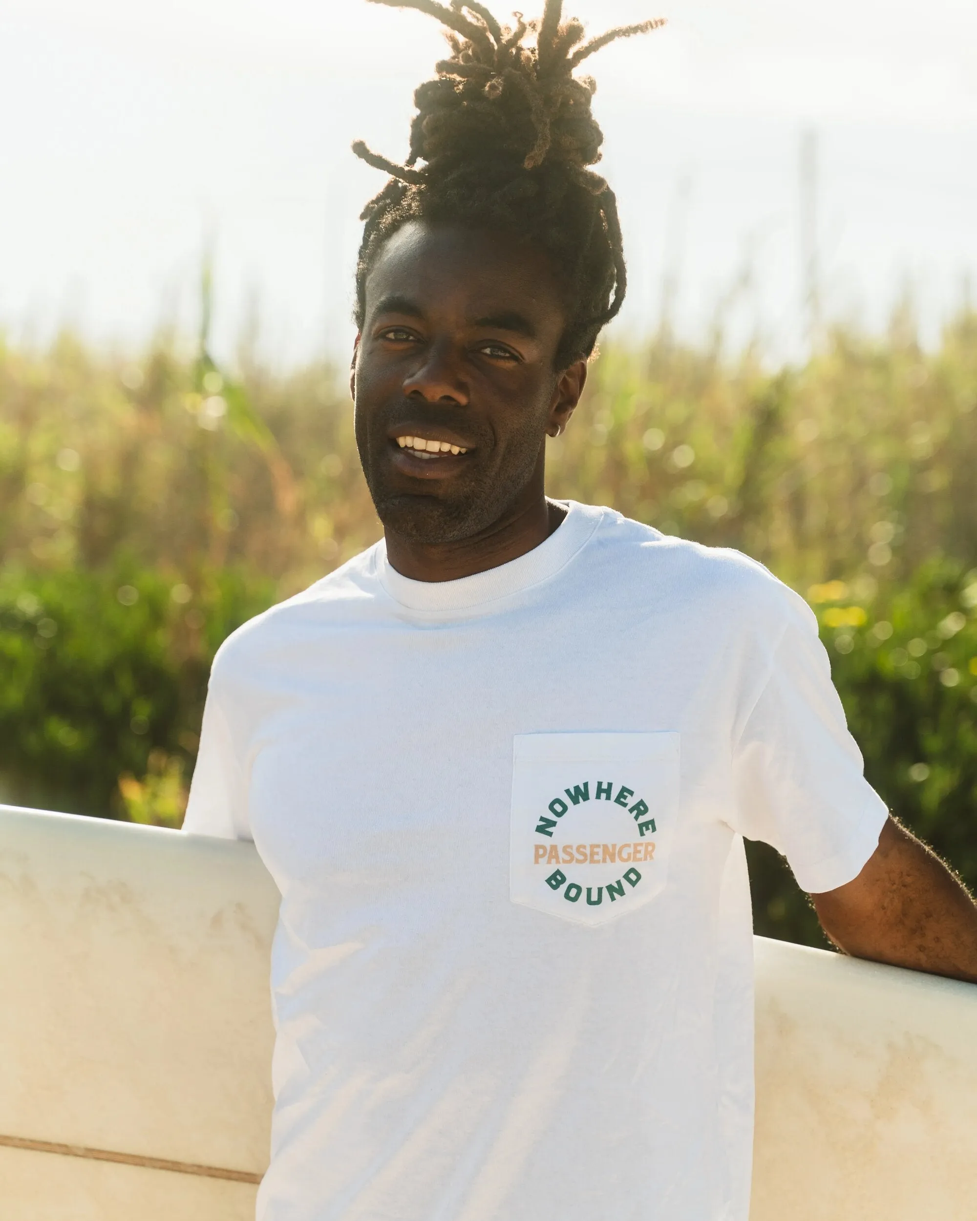 Cabin Recycled Relaxed Fit T-Shirt - White