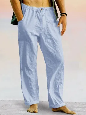 Casual Cotton Linen Loose Pants