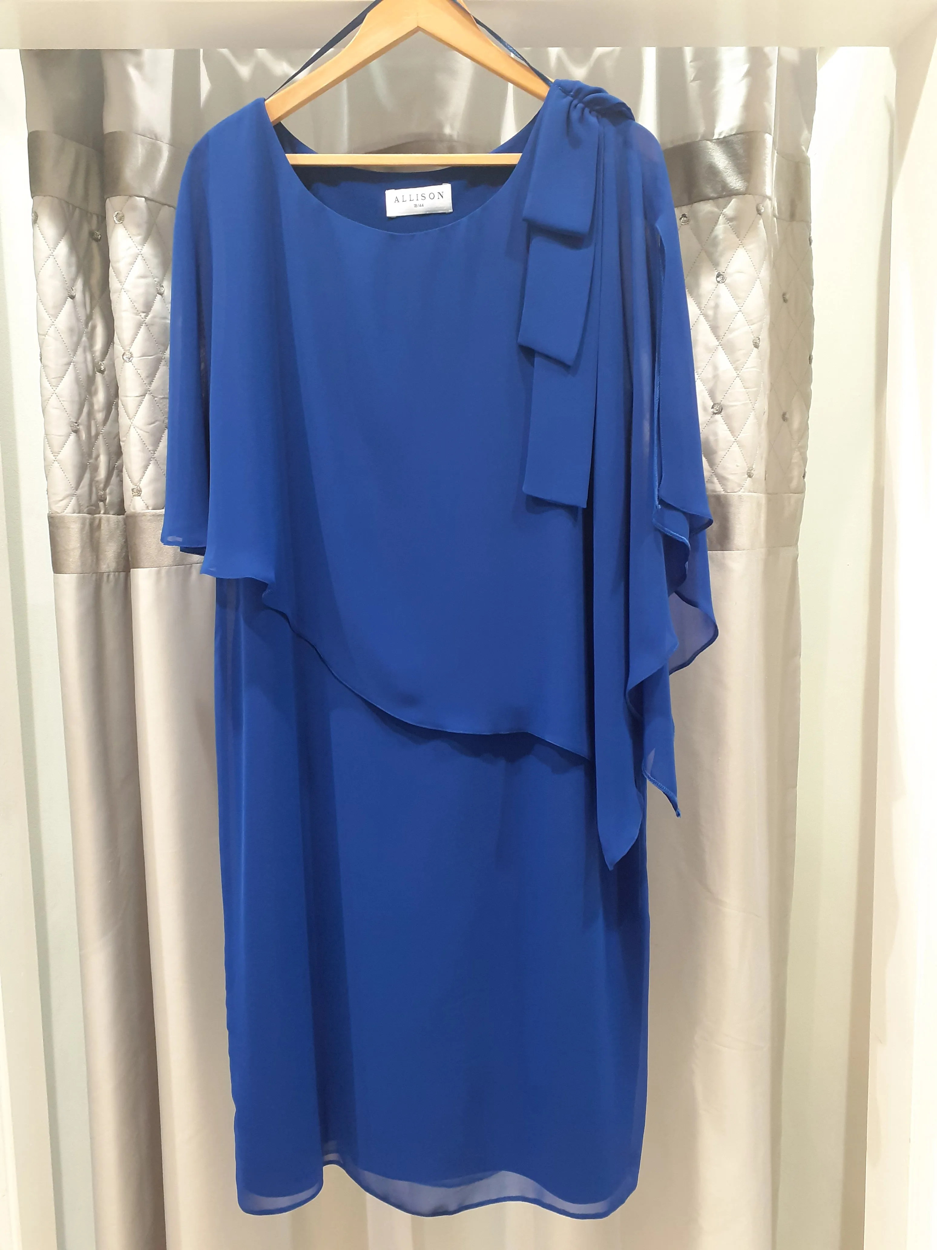 Chiffon cape  style dress