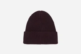 Cotton Watch Cap ~ Burgundy