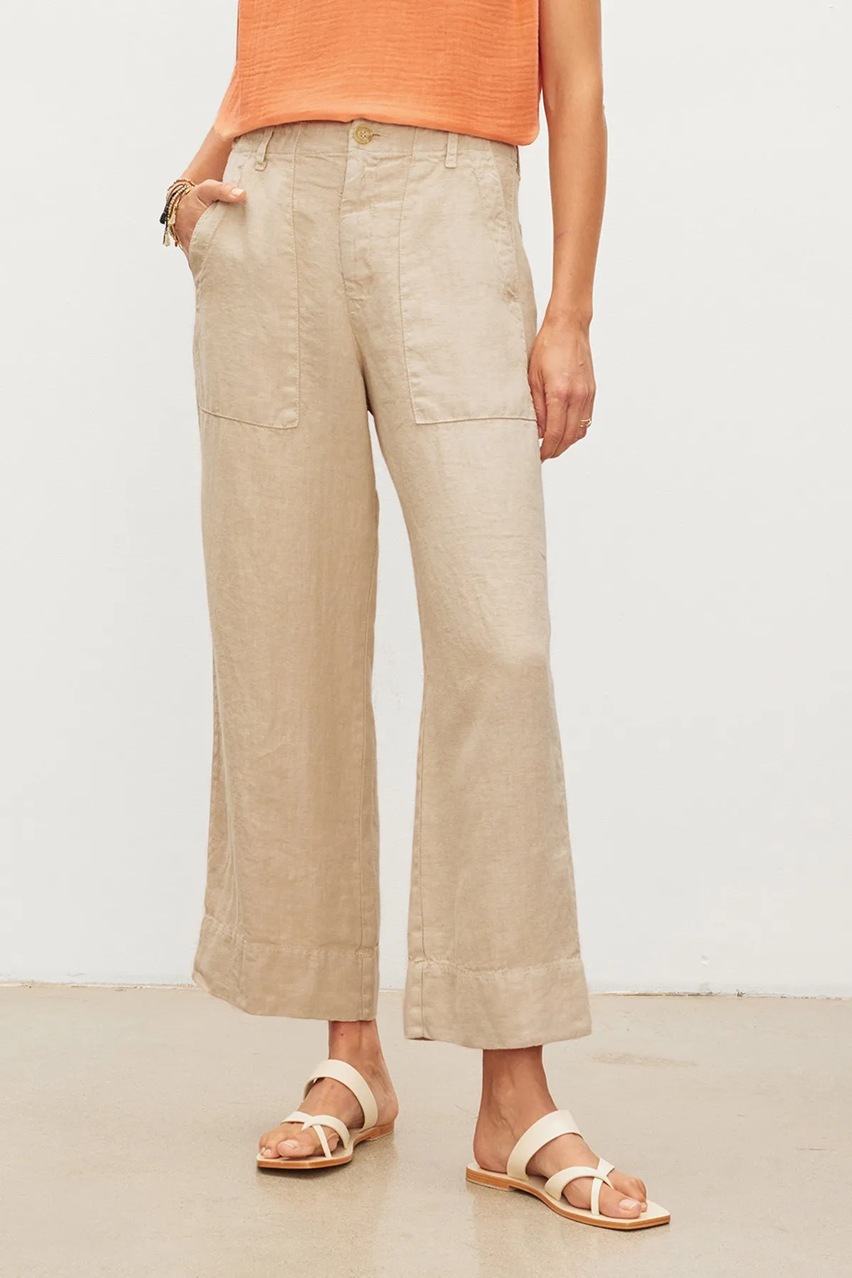 DRU HEAVY LINEN PANT