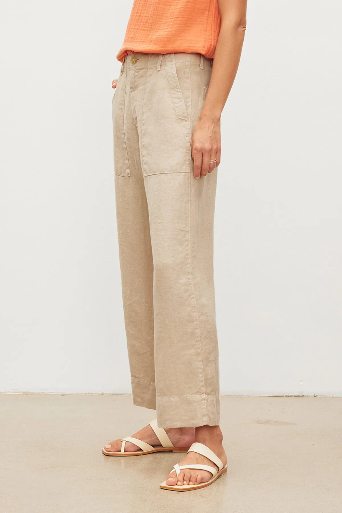 DRU HEAVY LINEN PANT