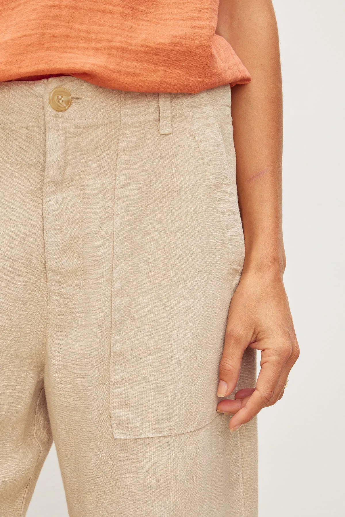 DRU HEAVY LINEN PANT