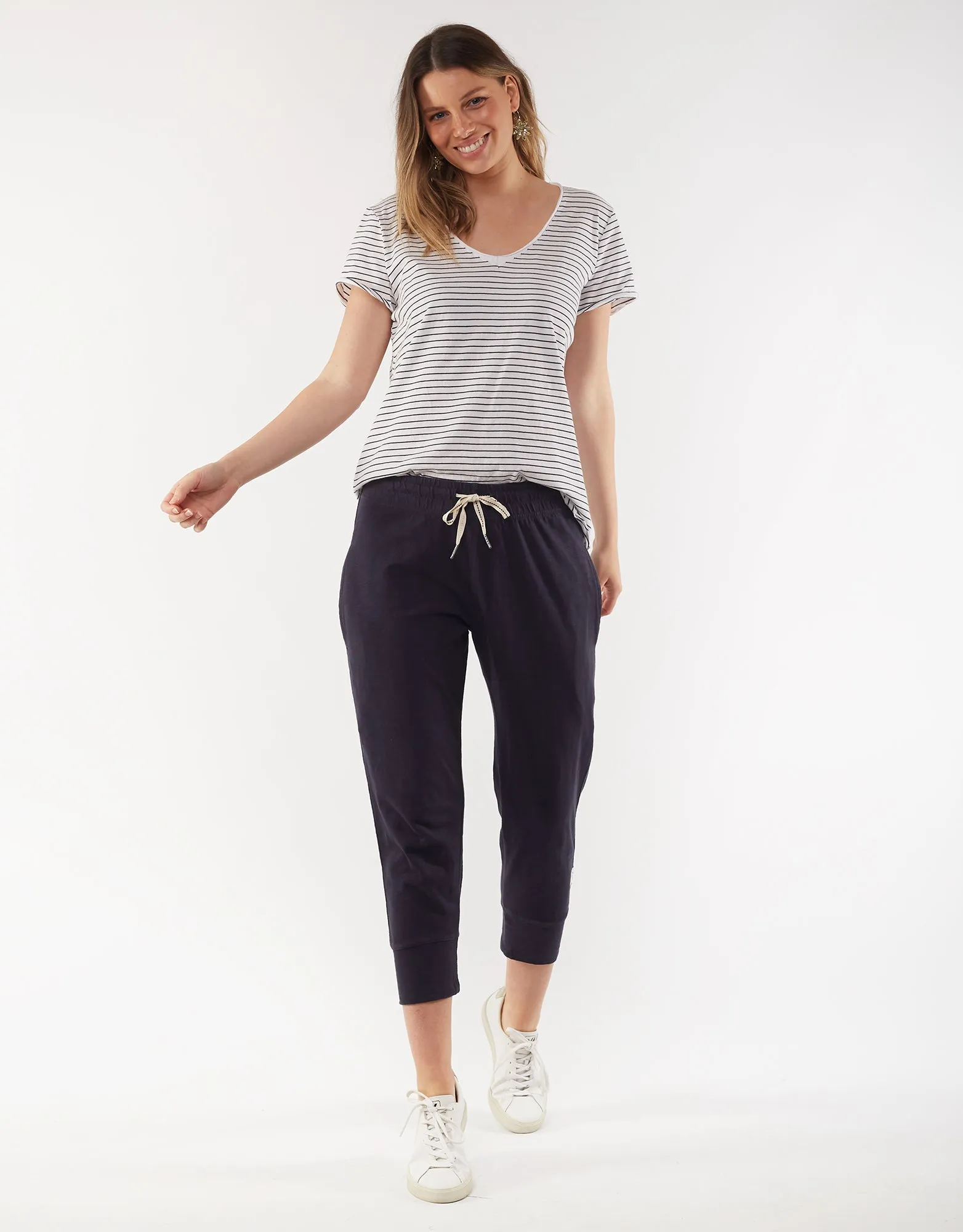 Elm - Brunch 3/4 Pant - NAVY