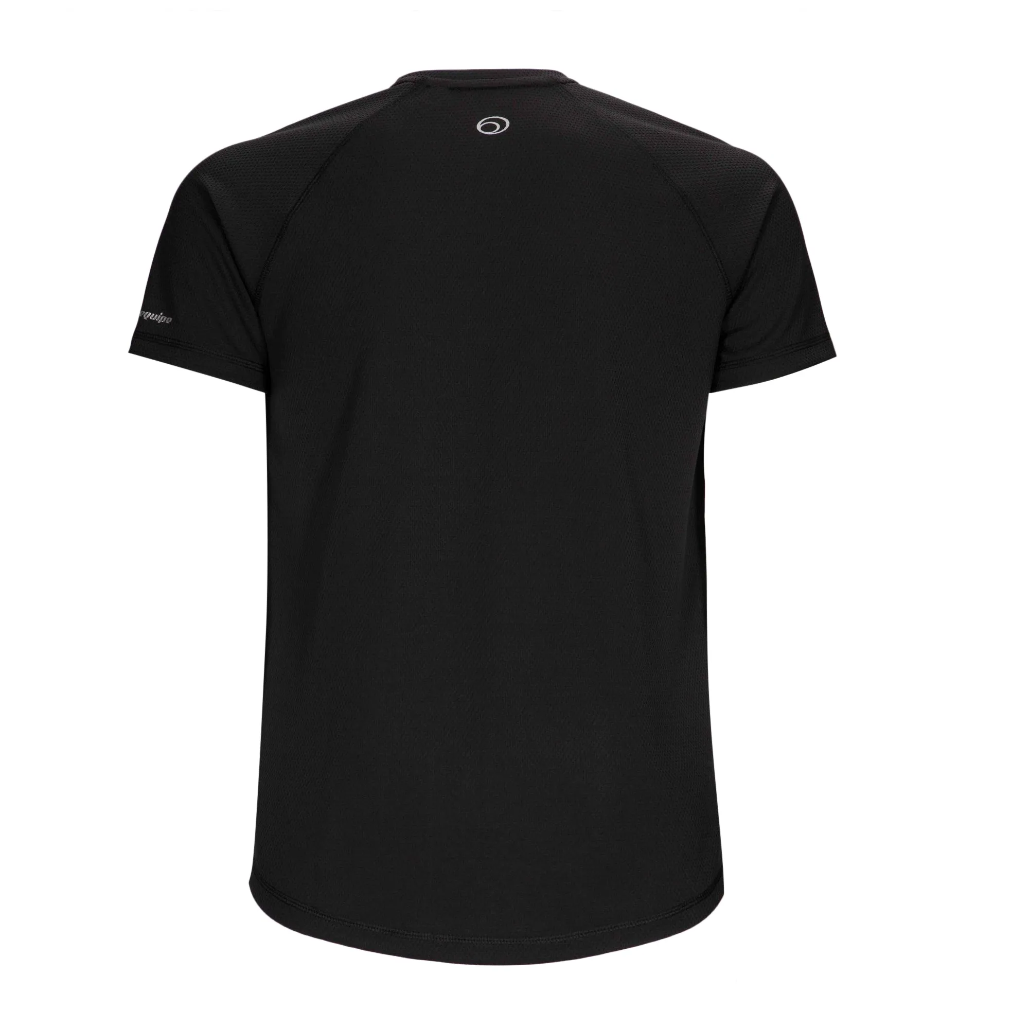 Equipe Men's Classic Black Round Neck Tee