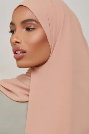 Essential Chiffon Hijab - Almond