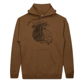 Inked Paradise P/O Hoodie Saddle