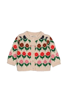 Jeannette baby cardigan Fleurette