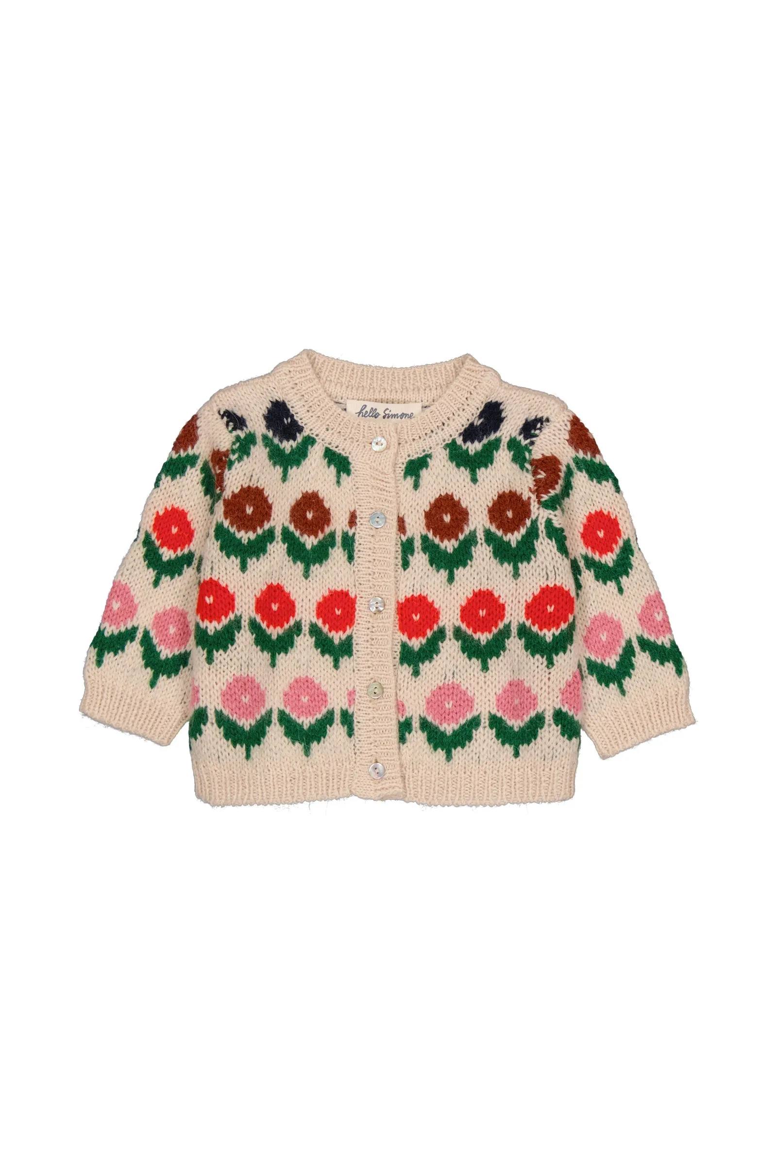 Jeannette baby cardigan Fleurette