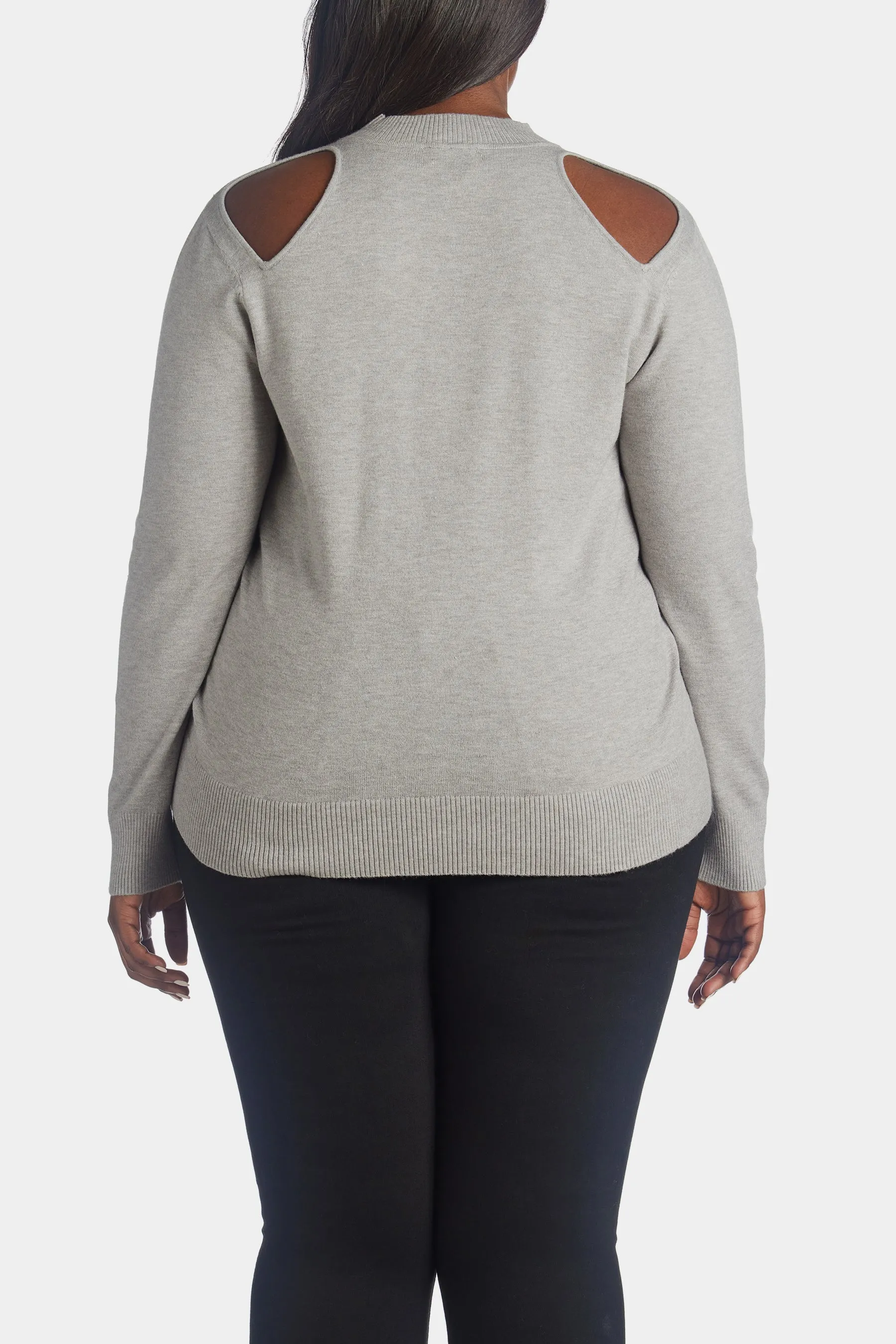 Long Sleeve Mock Neck Pullover