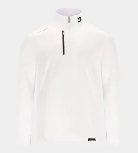 MEN'S ULTRA BLEND GOLF MIDLAYER 1/4 ZIP - WHITE