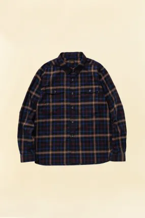 Rats Ombre Check Shirt - Black