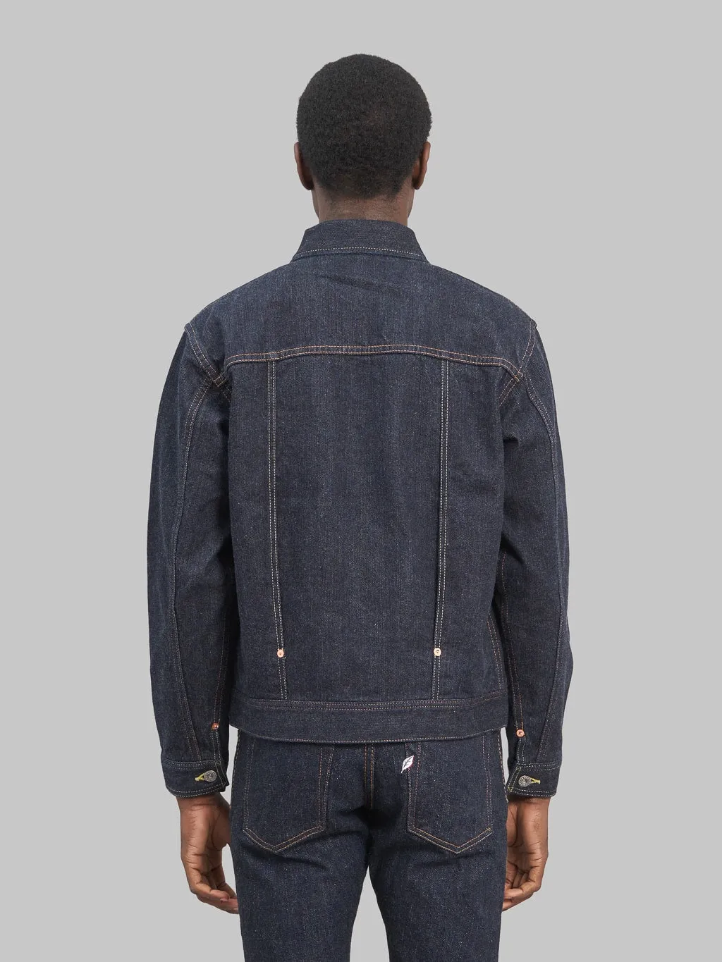 The Flat Head 14.5oz 40's Denim Jacket