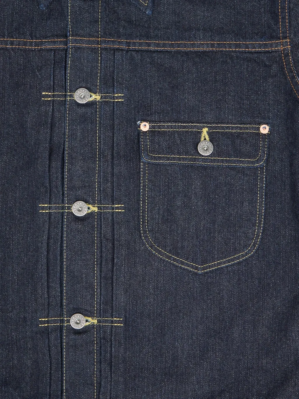 The Flat Head 14.5oz 40's Denim Jacket