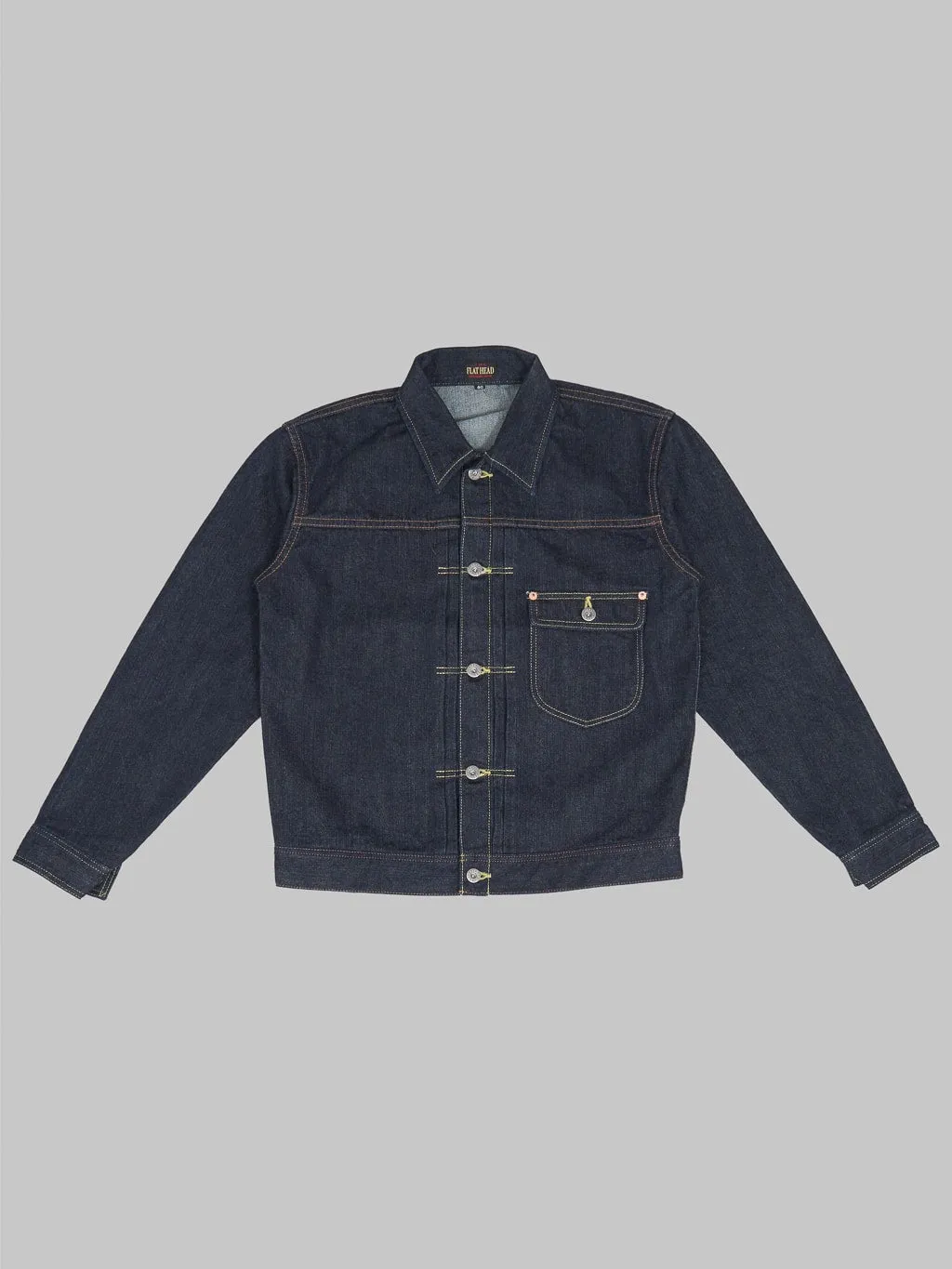 The Flat Head 14.5oz 40's Denim Jacket