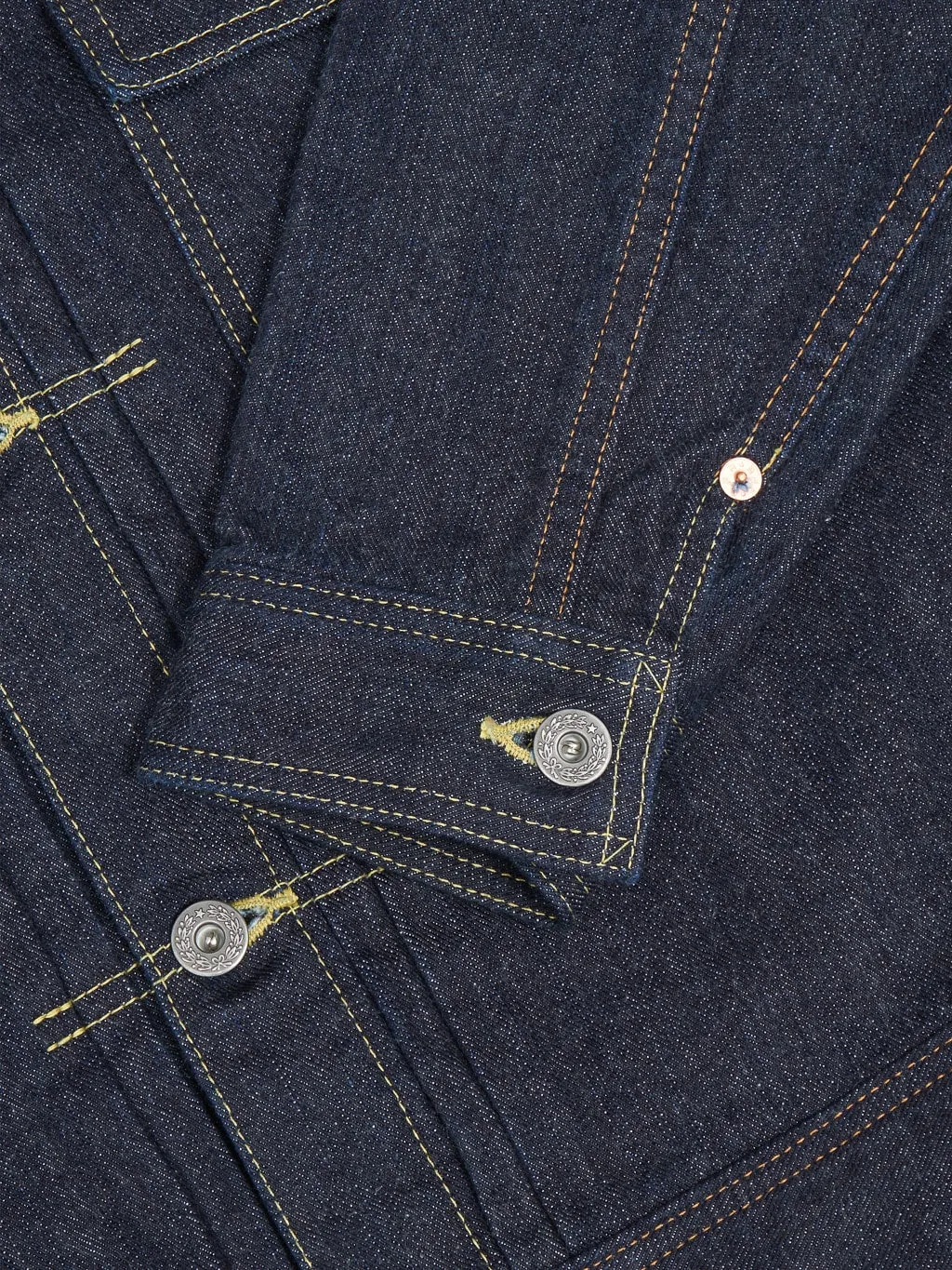 The Flat Head 14.5oz 40's Denim Jacket