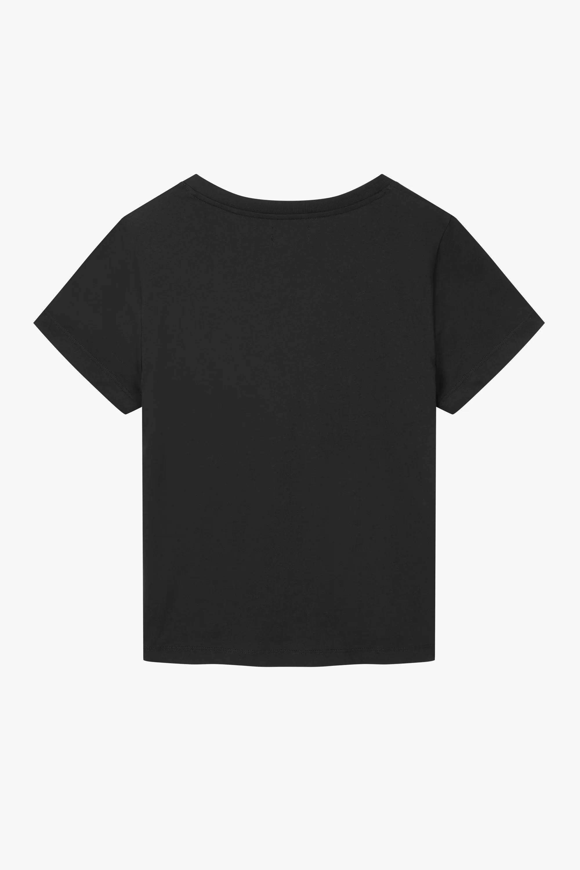 V Neck T-Shirt | Black